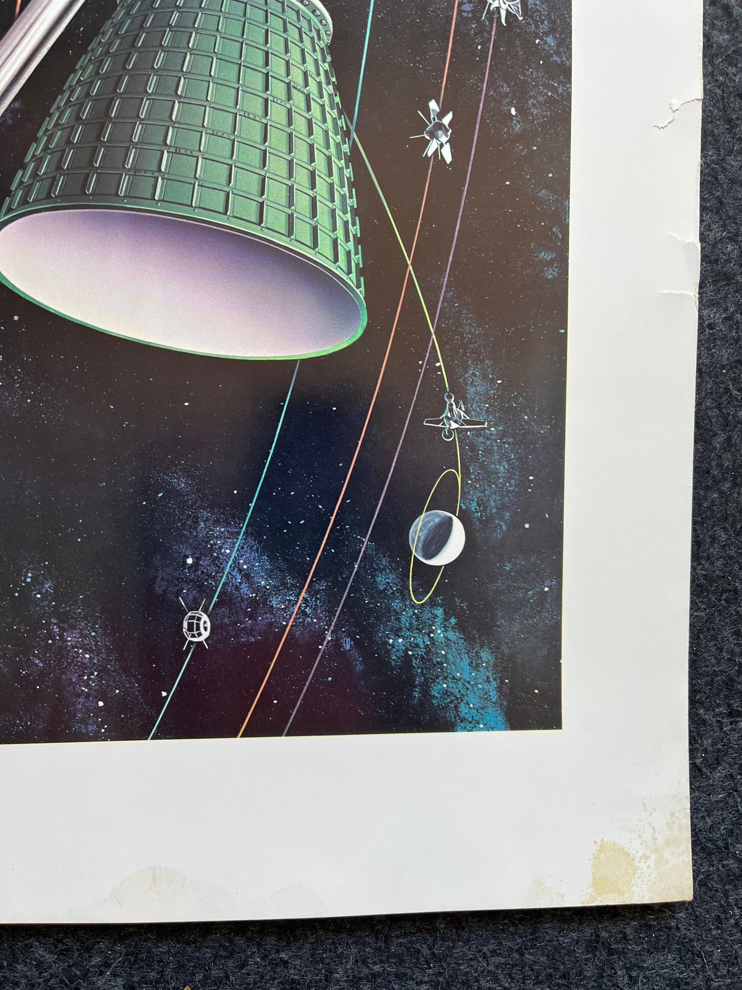 Original 1960s Bell AeroSystems Print