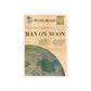 Moon Landing Poster of Vintage Newspaper, NASA Apollo 11 Program Moonwalk