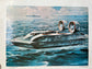 Original 1960s Bell AeroSystems Print, military Memorabilia, NASA Space Apollo Program, Saturn Gemini Program, Moon Landing, m