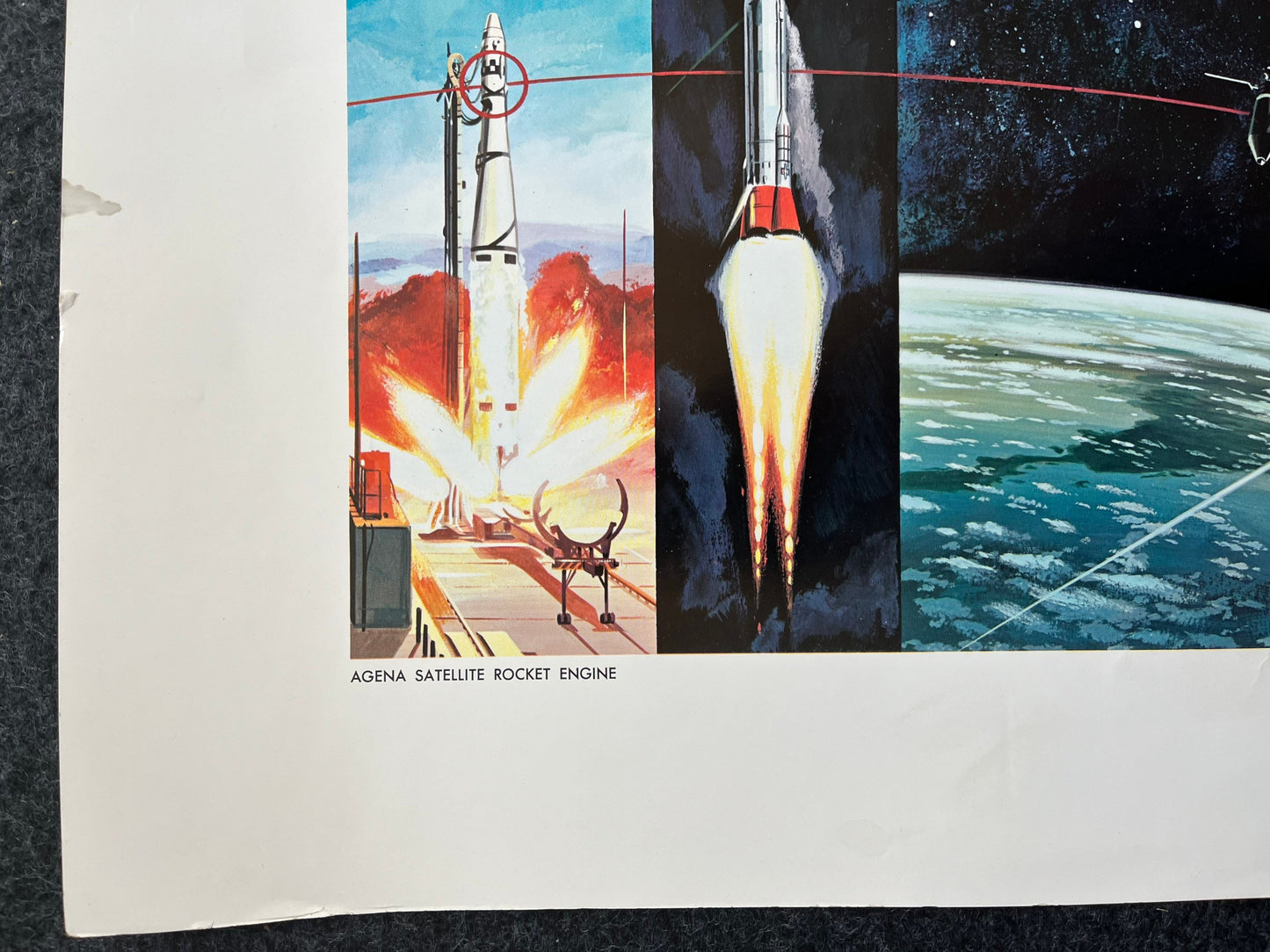 Original 1960s Bell AeroSystems Print