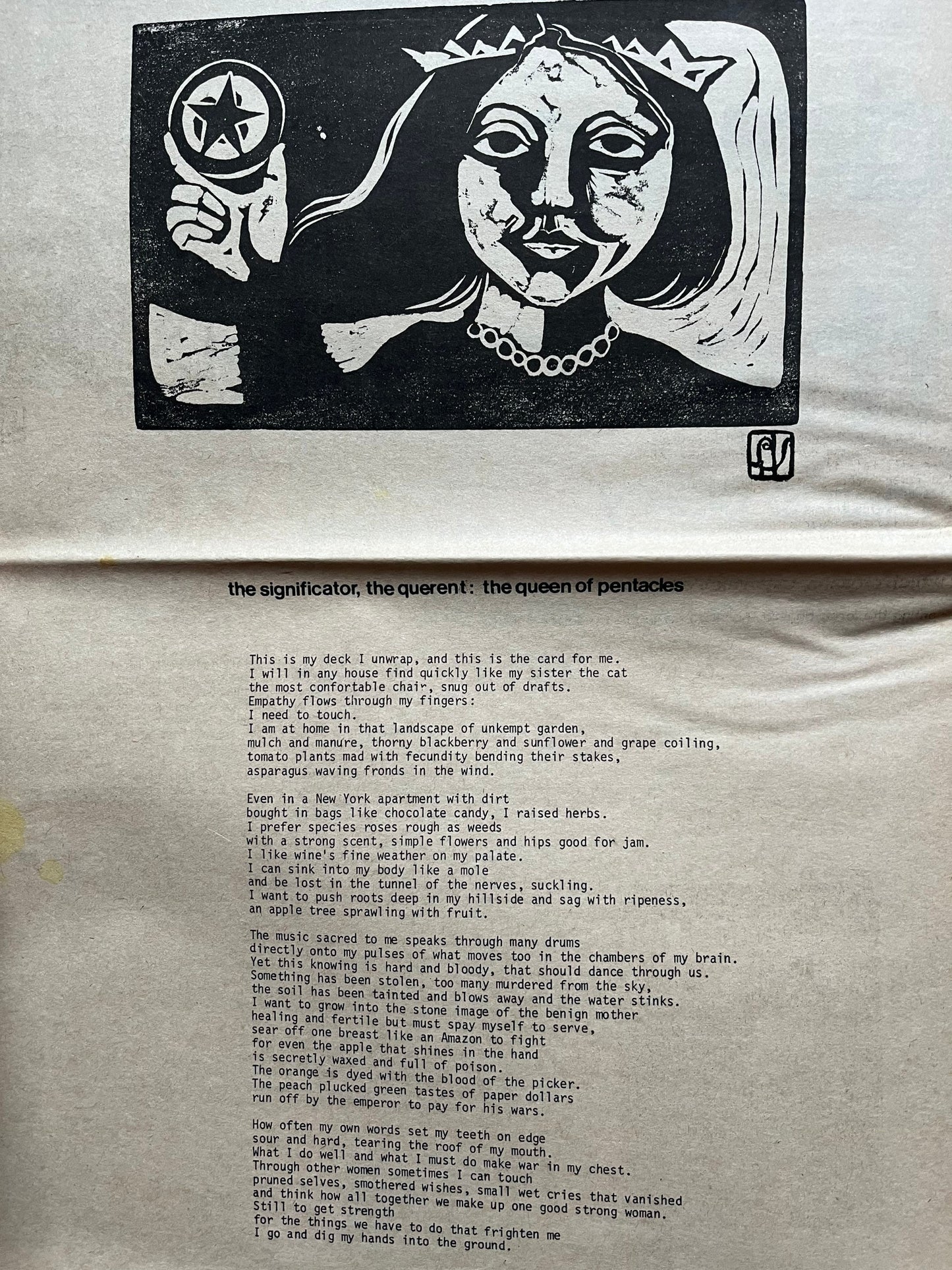 1970s Off Our Backs Feminist Newspaper