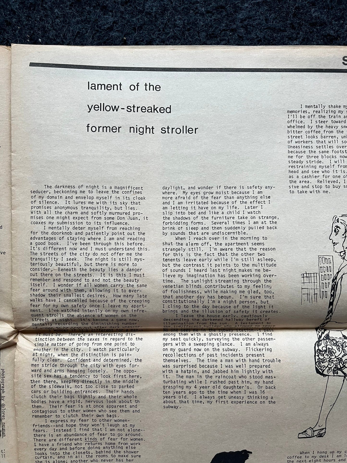 1970s Off Our Backs Feminist Newspaper