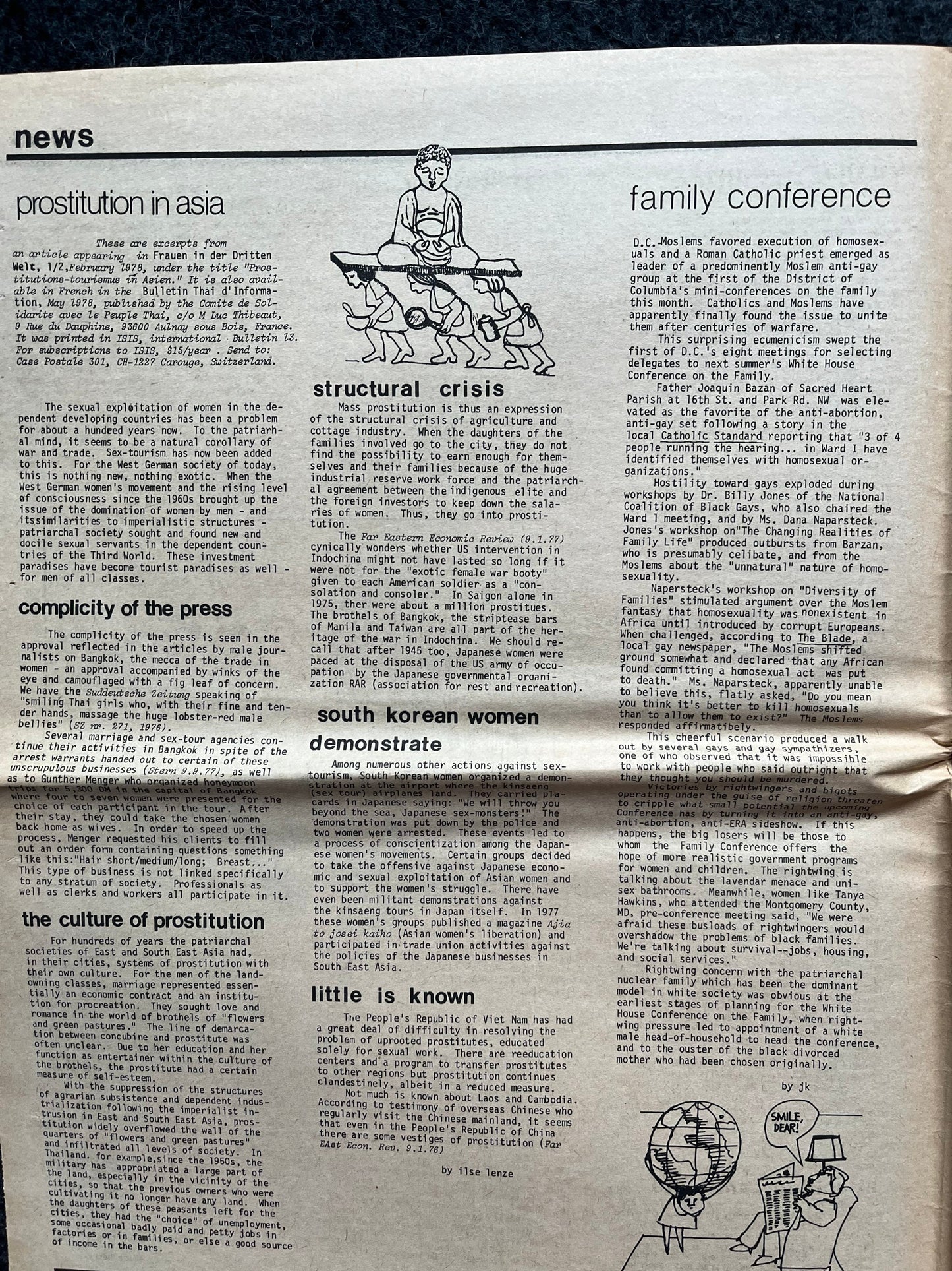 1970s Off Our Backs Feminist Newspaper, 2nd Wave Feminism, LGBT Memorabilia, Feminist Gifts, Female Empowerment, Gifts for Women, Womens Rig