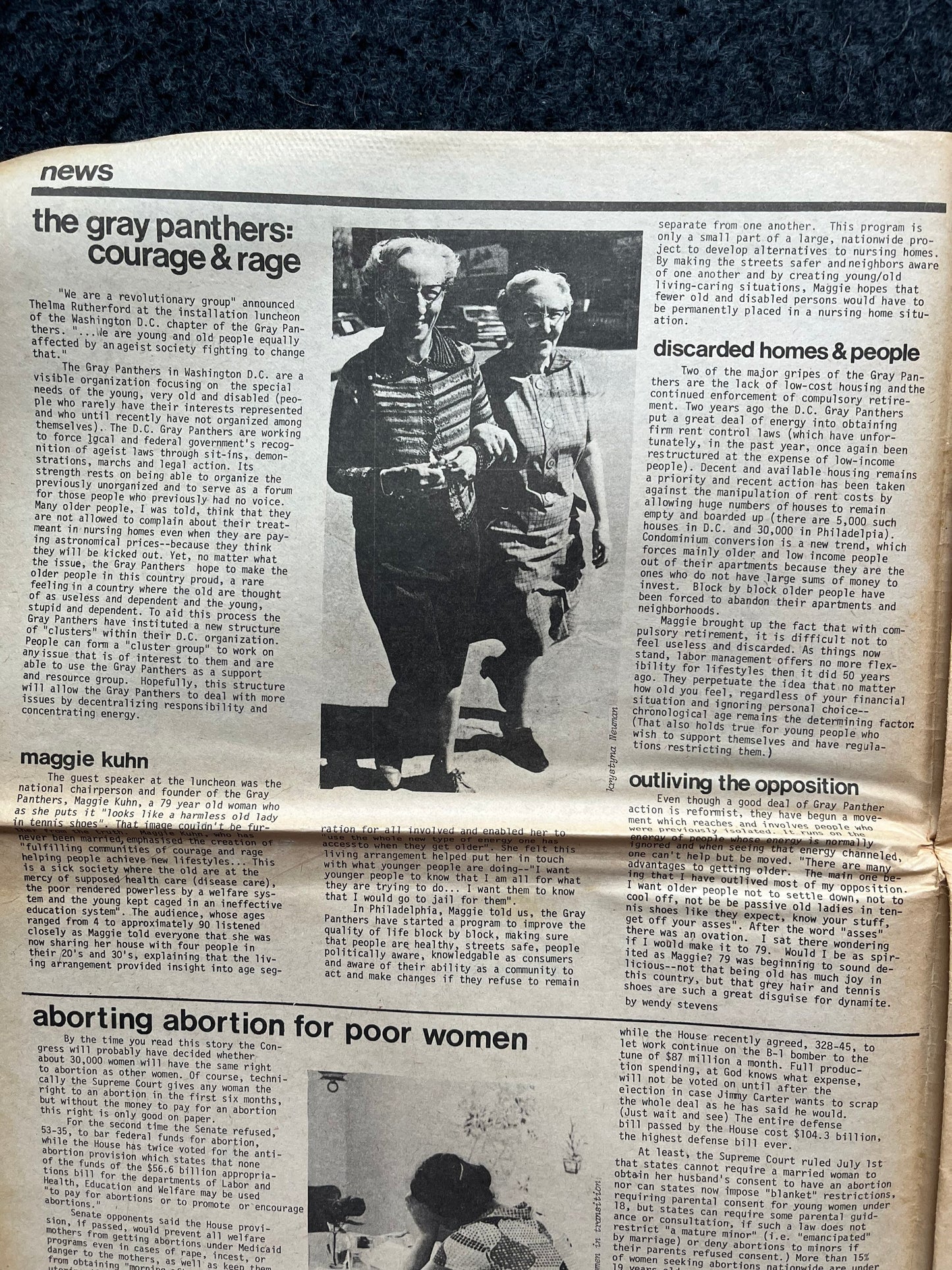 1970s Off Our Backs Feminist Newspaper, 2nd Wave Feminism, LGBT Memorabilia, Feminist Gifts, Female Empowerment, Gifts for Women, Womens
