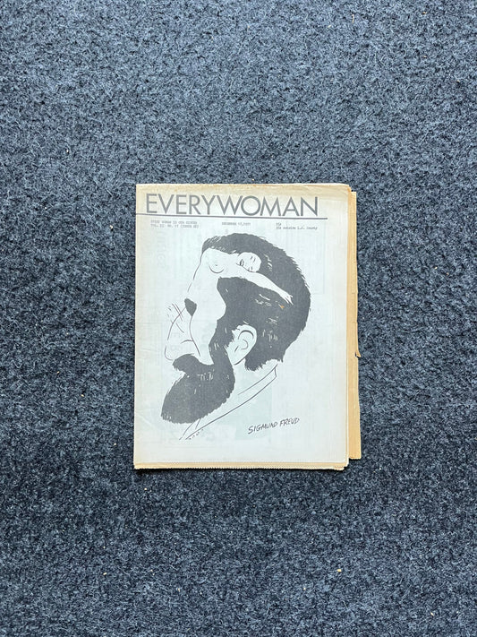 Vintage 1970s Feminist Newspaper, Everywoman 2nd Wave Feminism, LGBT Memorabilia, Feminist Gifts, Female Empowerment, Gifts for Women, Women