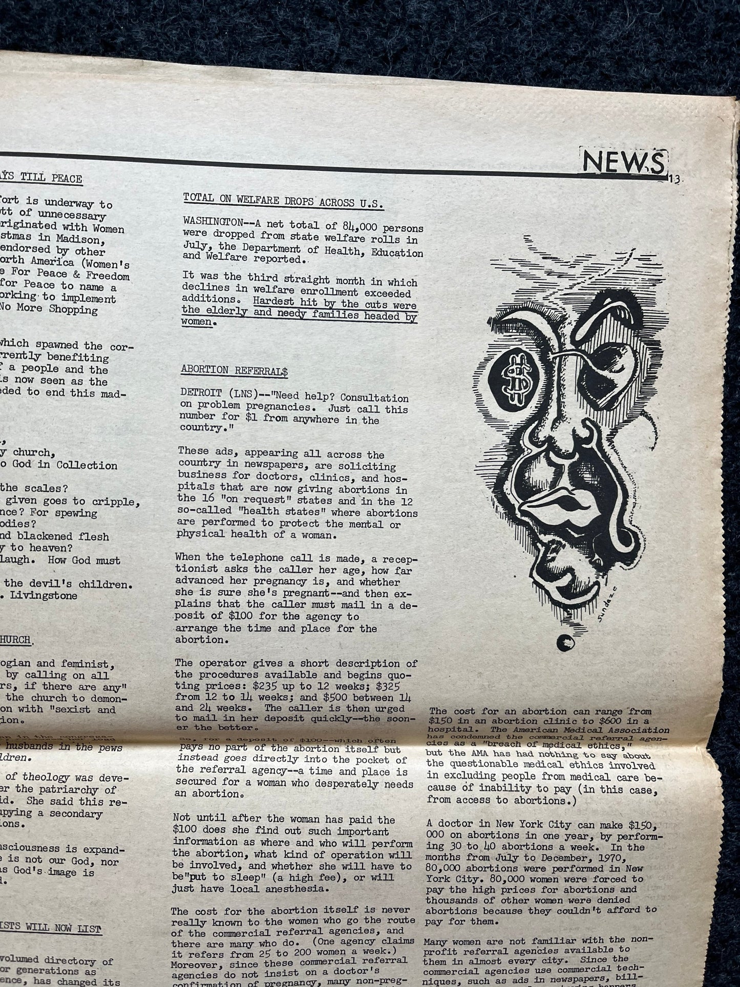 Vintage 1970s Feminist Newspaper, Everywoman 2nd Wave Feminism, LGBT Memorabilia, Feminist Gifts, Female Empowerment, Gifts for Women, Women