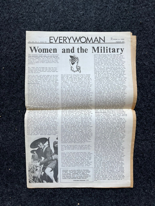 Vintage 1970s Feminist Newspaper, Everywoman 2nd Wave Feminism, LGBT Memorabilia, Feminist Gifts, Female Empowerment, Gifts for Women, Women