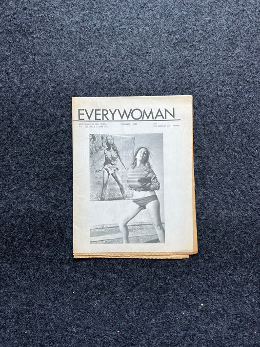 Vintage 1970s Feminist Newspaper, Everywoman 2nd Wave Feminism, LGBT Memorabilia, Feminist Gifts, Female Empowerment, Gifts for Women, Women
