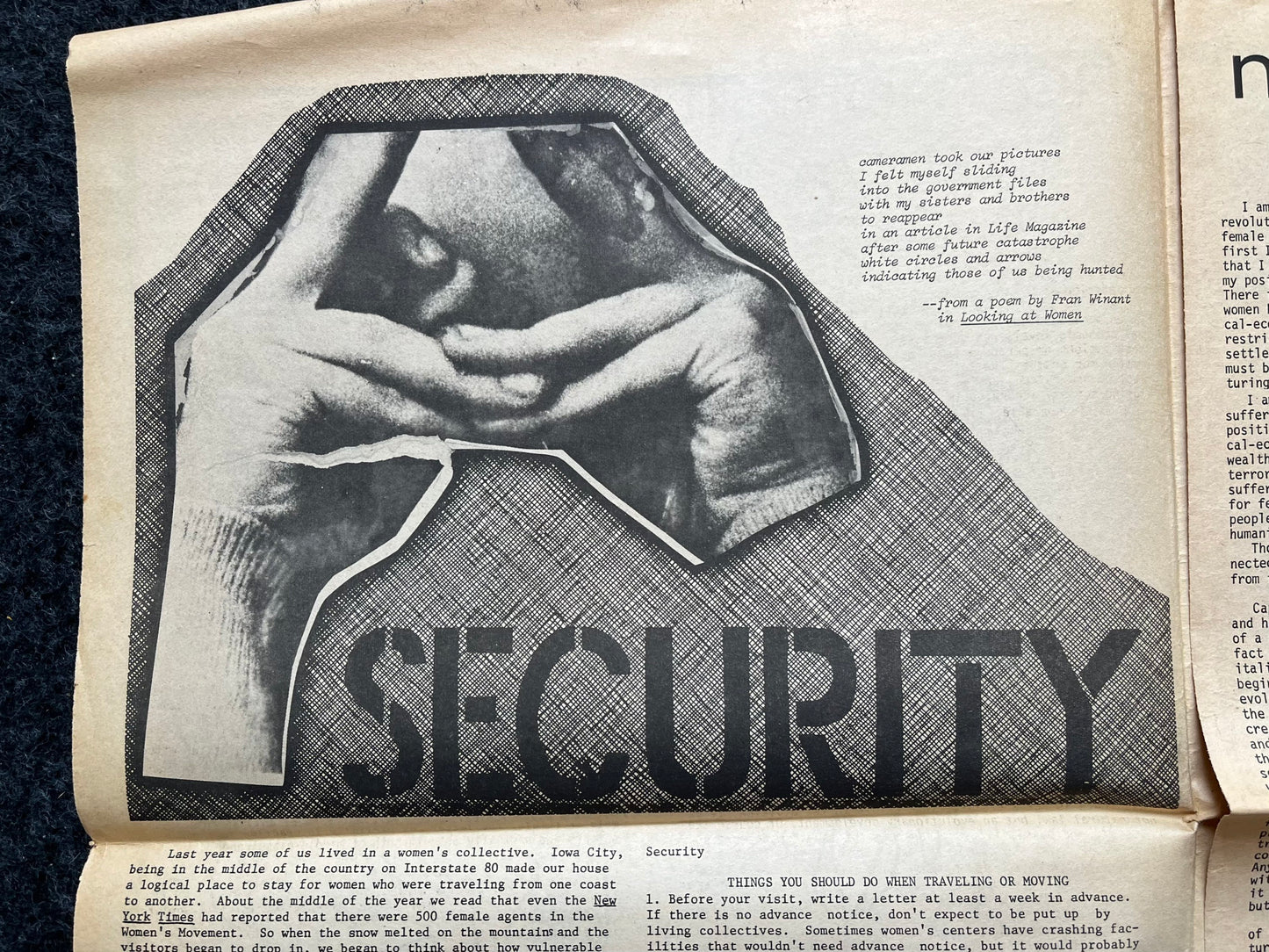 Vintage 1970s Feminist Newspaper, Everywoman 2nd Wave Feminism, LGBT Memorabilia, Feminist Gifts, Female Empowerment, Gifts for Women, Women