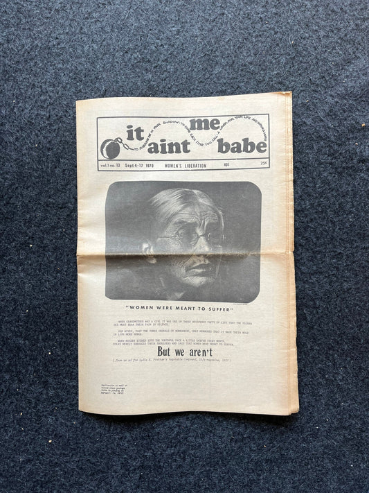 Vintage 1970s Feminist Newspaper, Everywoman 2nd Wave Feminism, LGBT Memorabilia, Feminist Gifts, Female Empowerment, Gifts for Women, Women