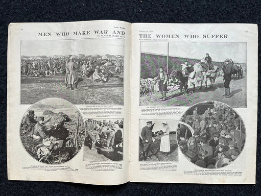 WWI Military Magazines - Early WW1 Memorabilia, The Great War, US Military Memorabilia Gifts, History Gifts, Vintage Car Ads, Vintage Cigar