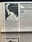 Vintage 1970s Feminist Newspaper, The Majority Report 2nd Wave Feminism, LGBT Memorabilia, Feminist Gifts, Female Empowerment, Gifts