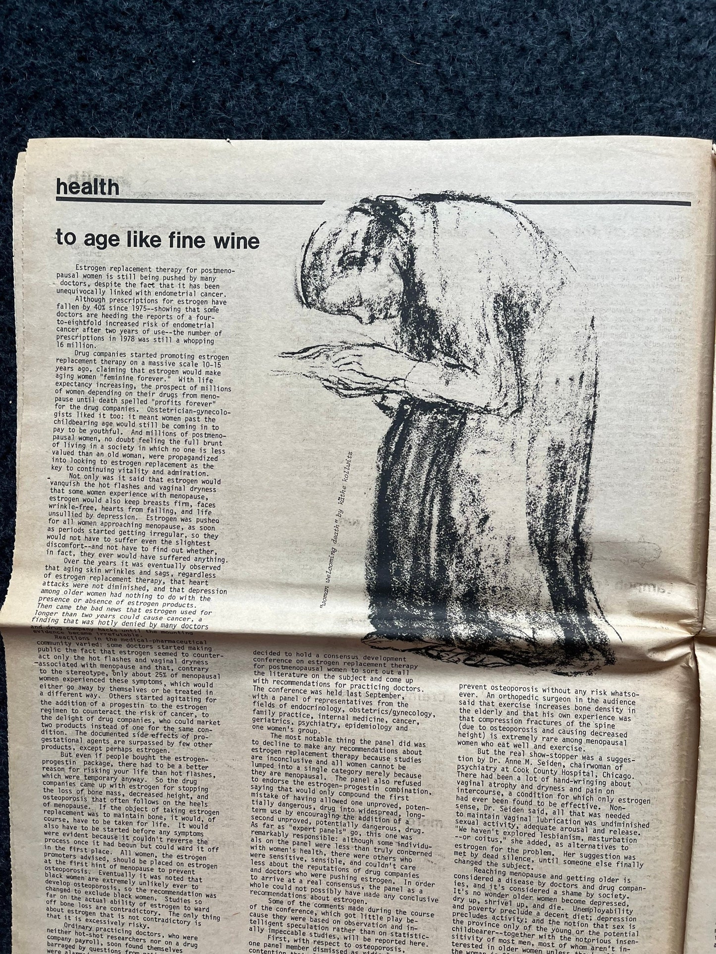1970s Off Our Backs Feminist Newspaper, 2nd Wave Feminism, LGBT Memorabilia, Feminist Gifts, Female Empowerment, Gifts for Women, Womens Rig