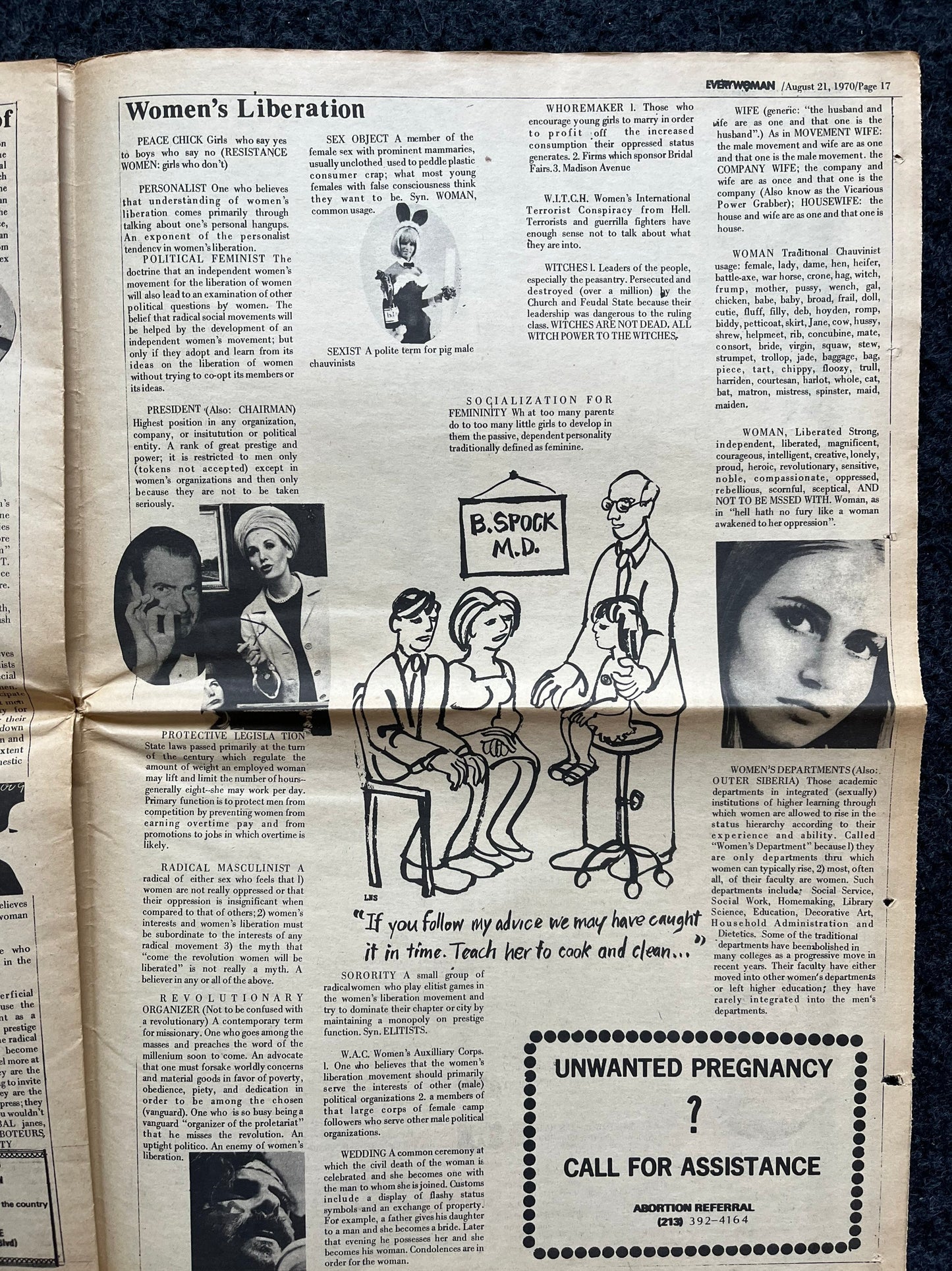 Vintage 1970s Feminist Newspaper, Everywoman 2nd Wave Feminism, LGBT Memorabilia, Feminist Gifts, Female Empowerment, Gifts for Women, Women