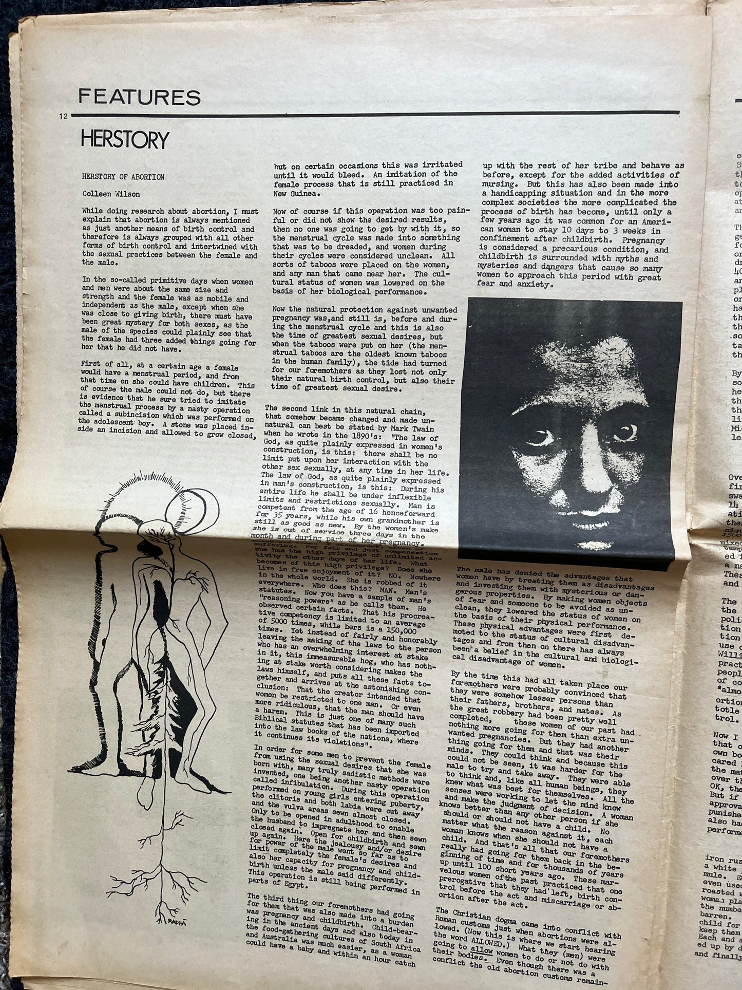 Vintage 1970s Feminist Newspaper, Everywoman 2nd Wave Feminism, LGBT Memorabilia, Feminist Gifts, Female Empowerment, Gifts for Women, Women