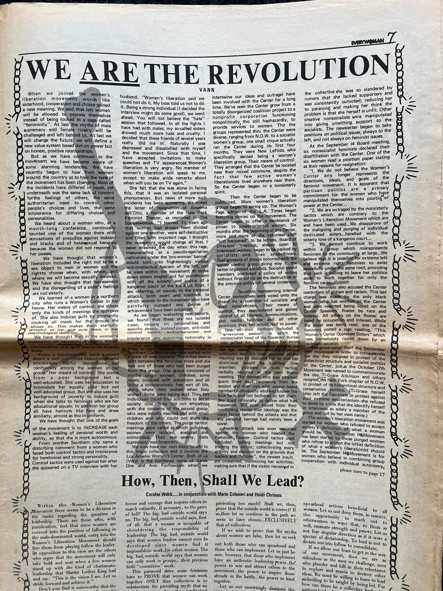 Vintage 1970s Feminist Newspaper, Everywoman 2nd Wave Feminism, LGBT Memorabilia, Feminist Gifts, Female Empowerment, Gifts for Women, Women