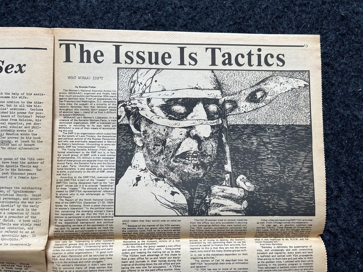 Vintage 1970s Feminist Newspaper, Everywoman 2nd Wave Feminism, LGBT Memorabilia, Feminist Gifts, Female Empowerment, Gifts for Women, Women