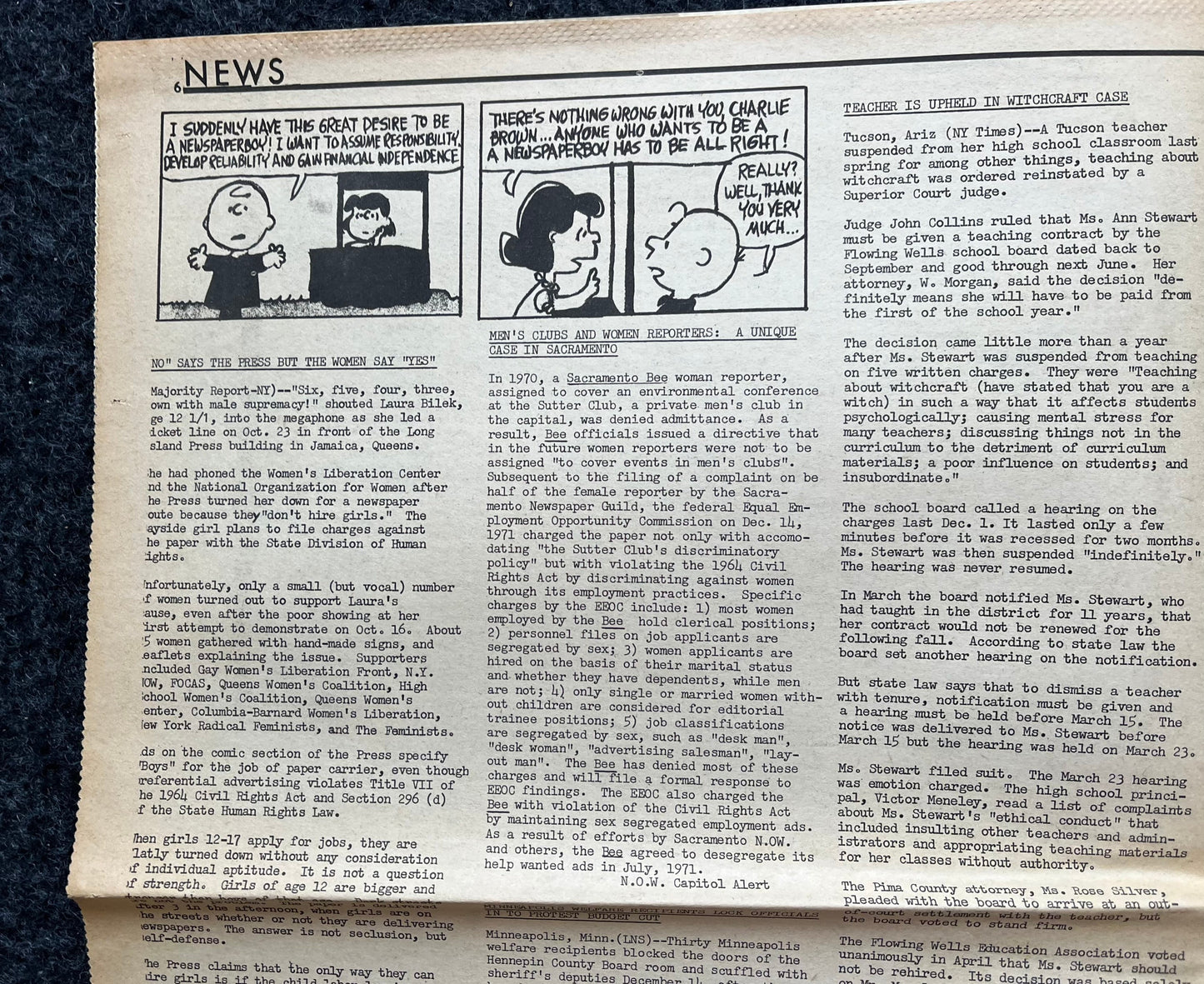 Vintage 1970s Feminist Newspaper, Everywoman 2nd Wave Feminism, LGBT Memorabilia, Feminist Gifts, Female Empowerment, Gifts for Women, Women