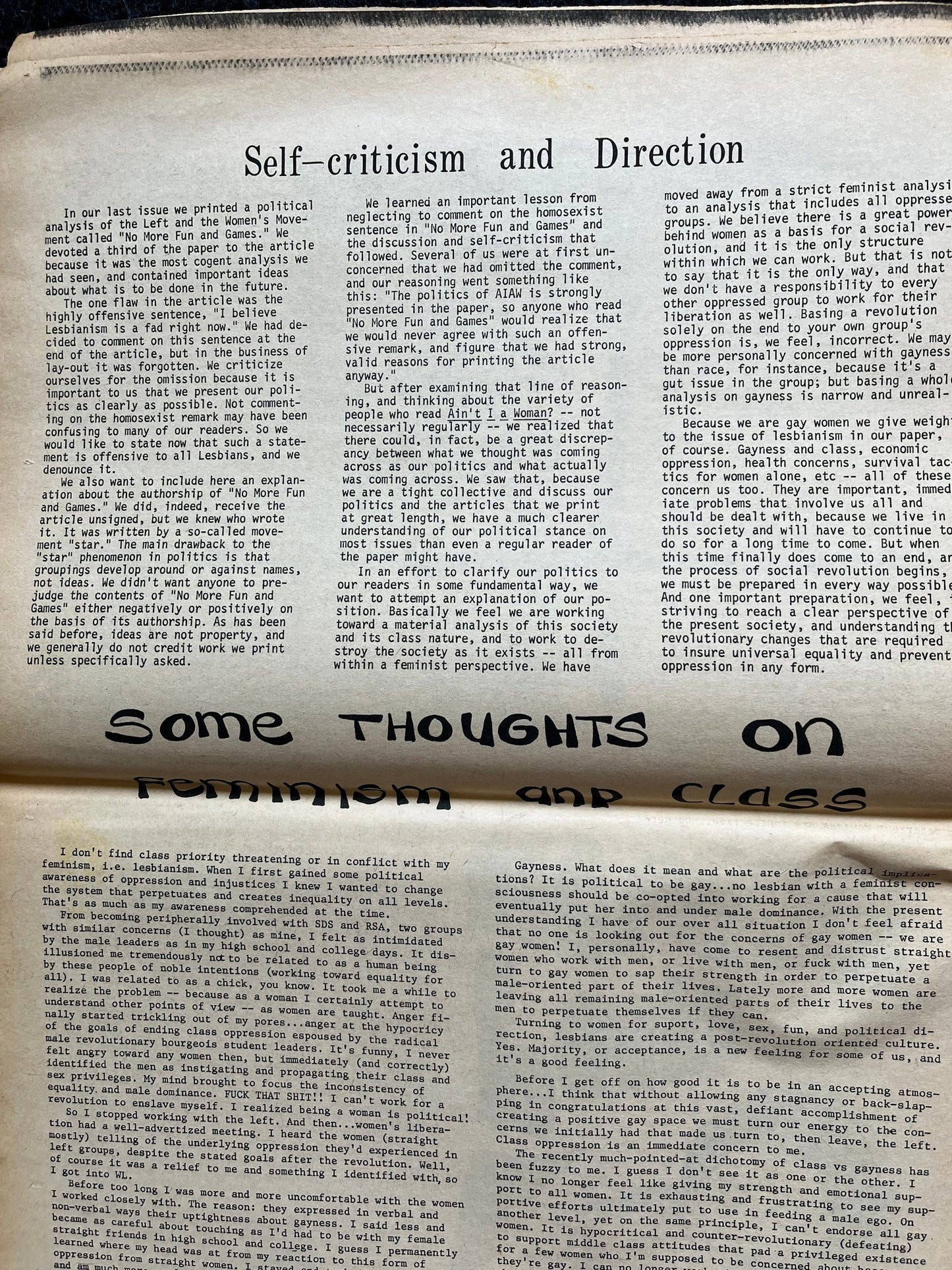 Vintage 1970s Feminist Newspaper, Everywoman 2nd Wave Feminism, LGBT Memorabilia, Feminist Gifts, Female Empowerment, Gifts for Women, Women