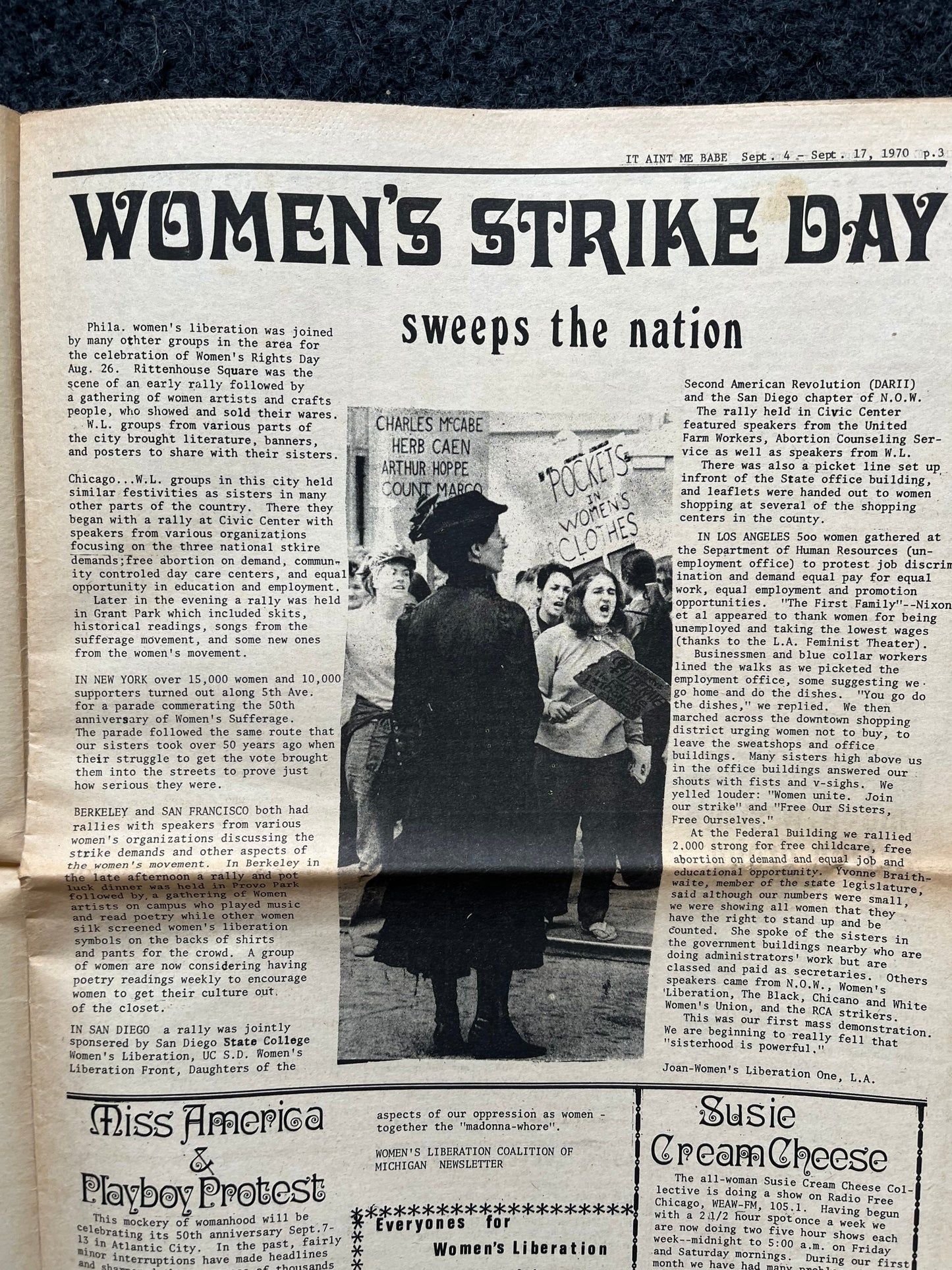 Vintage 1970s Feminist Newspaper, Everywoman 2nd Wave Feminism, LGBT Memorabilia, Feminist Gifts, Female Empowerment, Gifts for Women, Women
