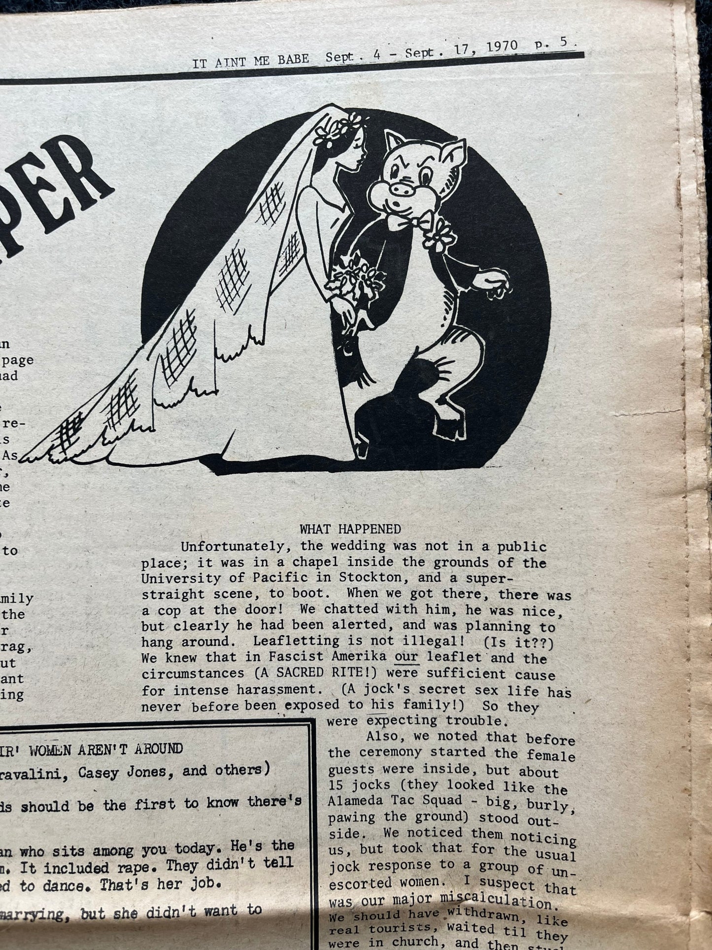 Vintage 1970s Feminist Newspaper, Everywoman 2nd Wave Feminism, LGBT Memorabilia, Feminist Gifts, Female Empowerment, Gifts for Women, Women