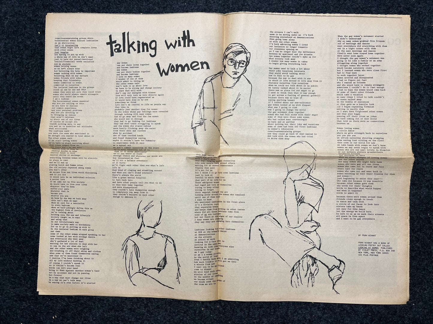 Vintage 1970s Feminist Newspaper, Everywoman 2nd Wave Feminism, LGBT Memorabilia, Feminist Gifts, Female Empowerment, Gifts for Women, Women