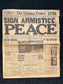 Original False Armistice World War I Peace Newspaper - Day Of – WWI Memorabilia, Historic Gifts and Newspapers, Collectible Gifts, Military