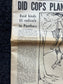 1970s CounterCulture LGBT Los Angeles Free Press, Black Panther Party, Underground Far-Left Newspaper, Vintage Newspaper, Original Newspaper