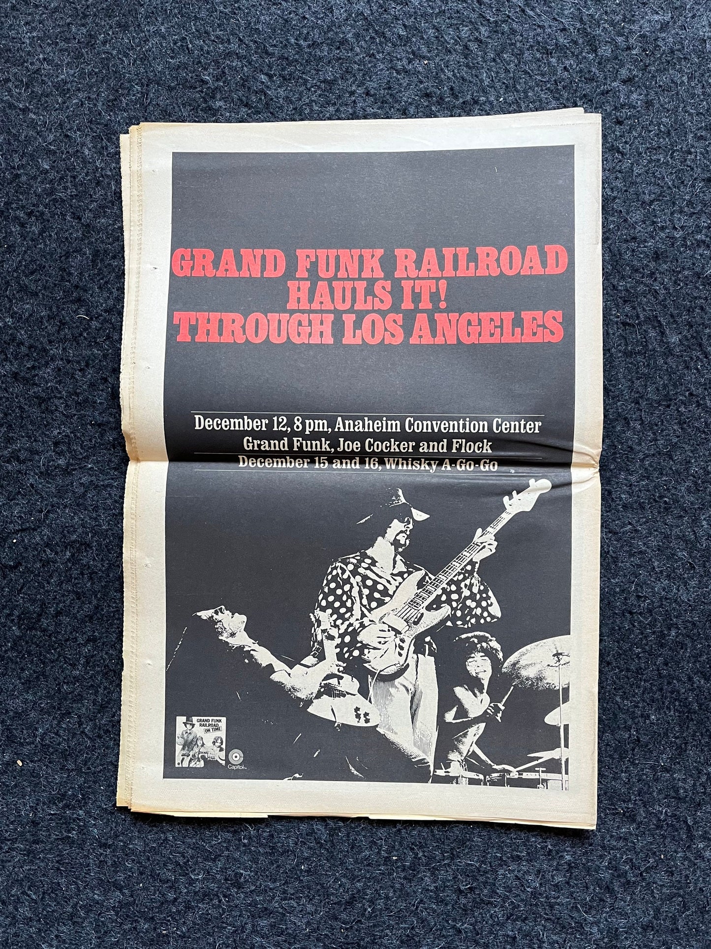 1970s CounterCulture LGBT Los Angeles Free Press, Black Panther Party, Underground Far-Left Newspaper, Vintage Newspaper, Original Newspaper
