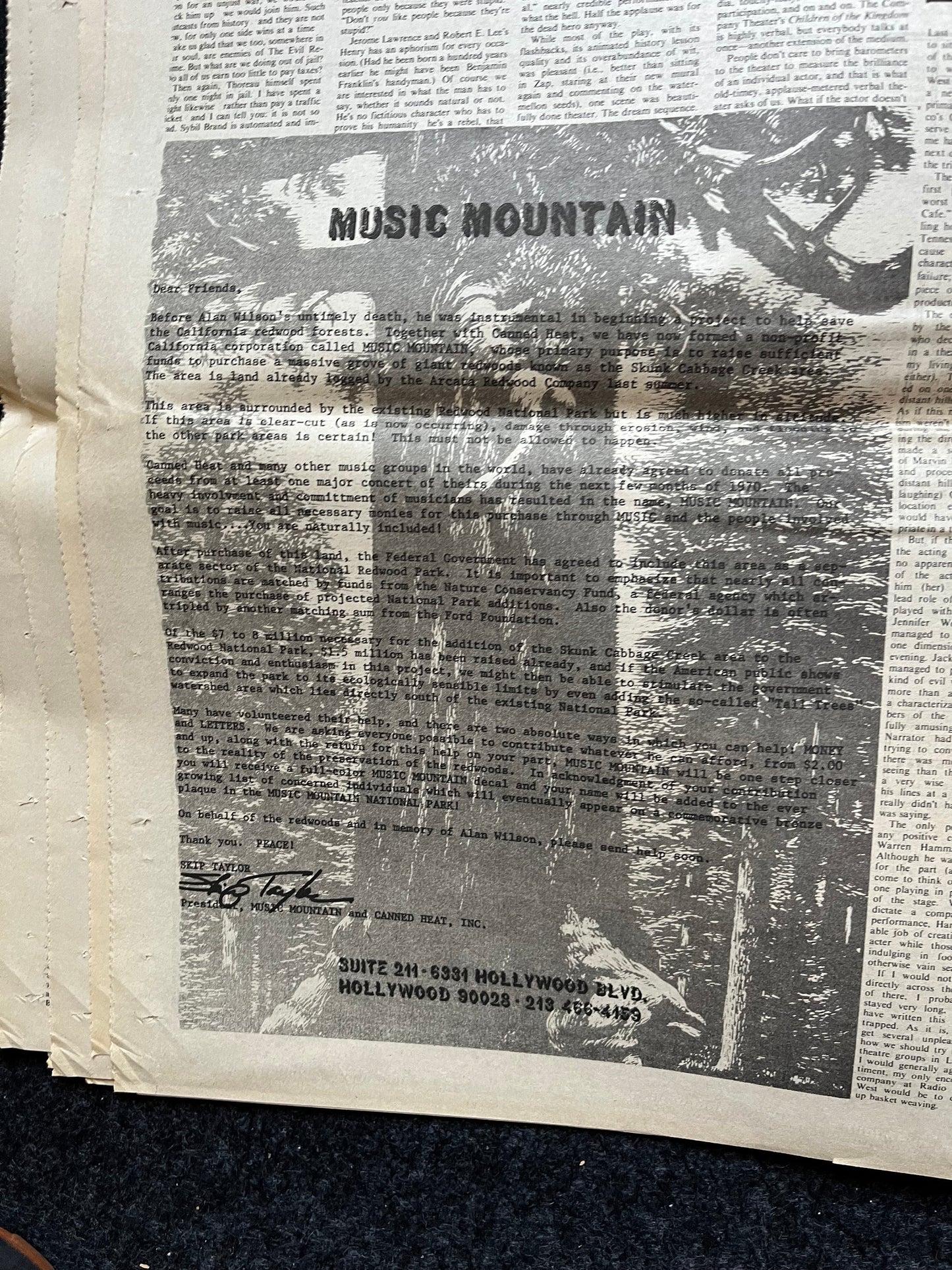 1970s CounterCulture LGBT Los Angeles Free Press, Black Panther Party, Underground Far-Left Newspaper, Vintage Newspaper, Original Newspaper