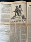 1970s CounterCulture LGBT Los Angeles Free Press, Black Panther Party, Underground Far-Left Newspaper, Vintage Newspaper, Original Newspaper