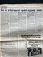 1970s CounterCulture LGBT Los Angeles Free Press, Black Panther Party, Underground Far-Left Newspaper, Vintage Newspaper, Original Newspaper