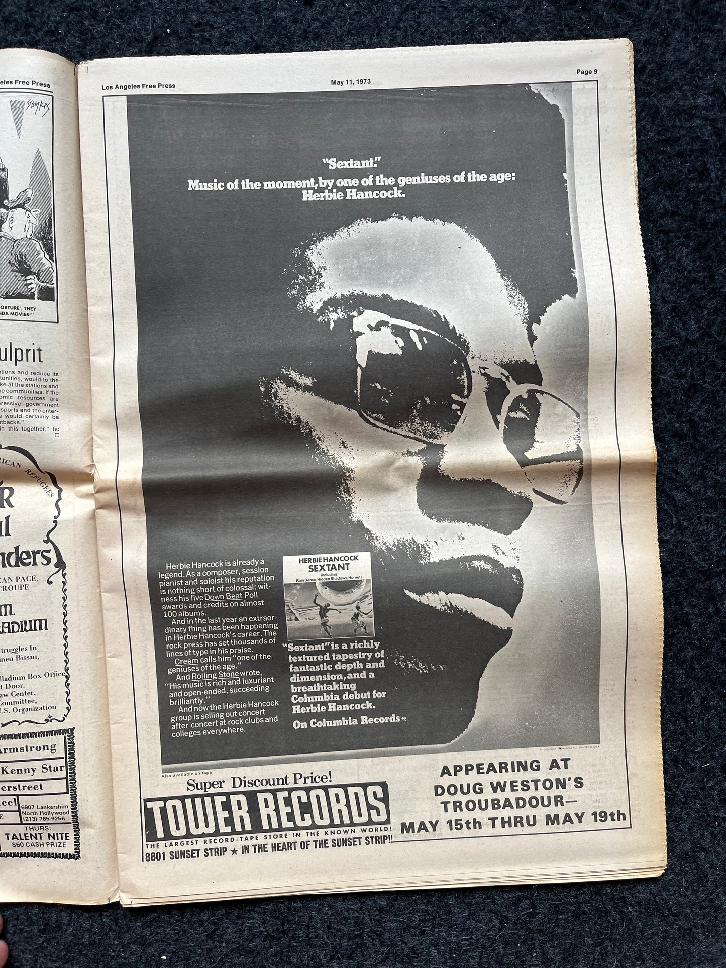 1970s CounterCulture LGBT Los Angeles Free Press, Black Panther Party, Underground Far-Left Newspaper, Vintage Newspaper, Original Newspaper
