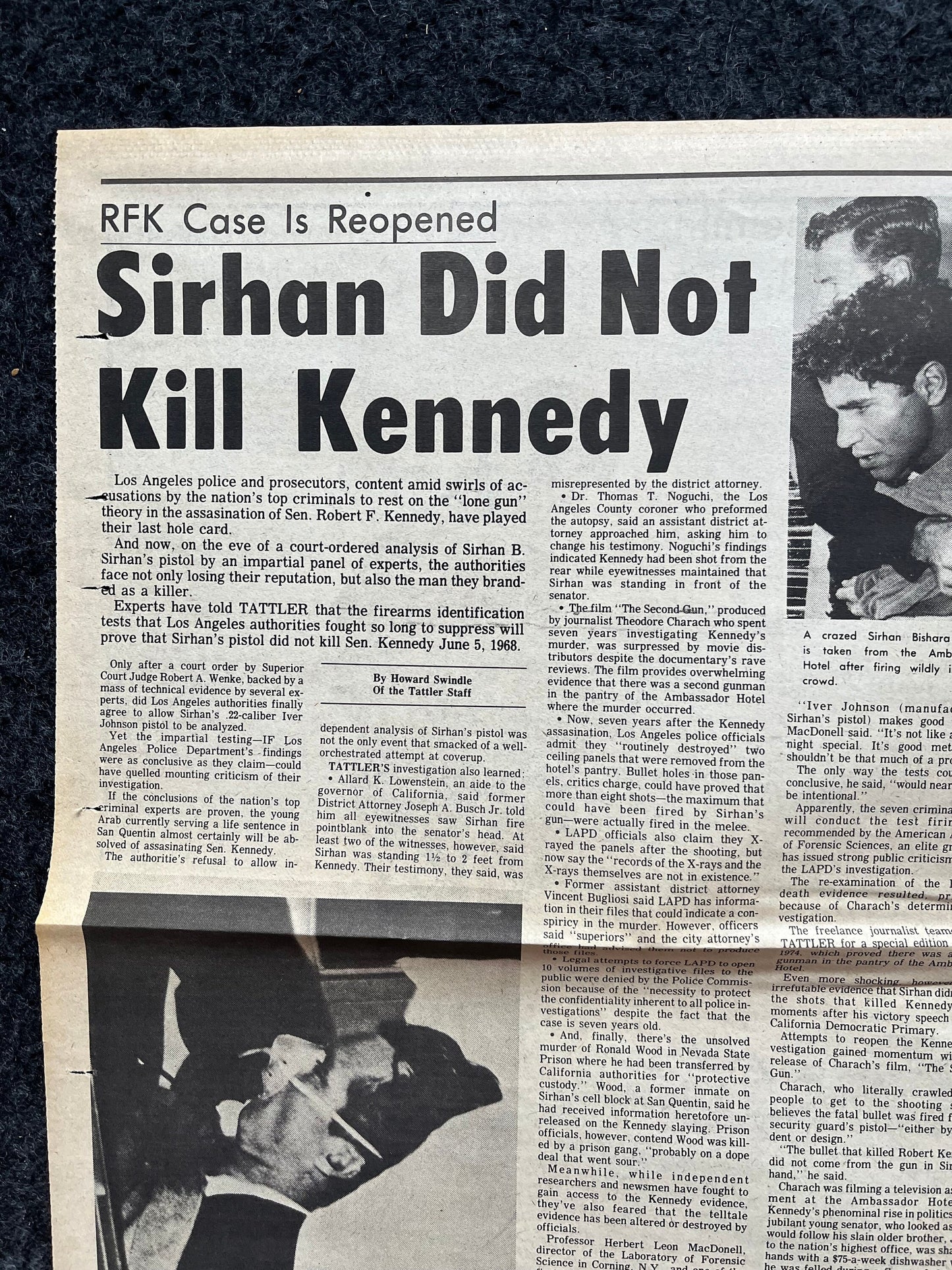 1970s RFK Assassination, Berkeley Tribe CounterCulture, Black Panther Party, Underground Newspaper, Vintage Newspaper, San Francisco