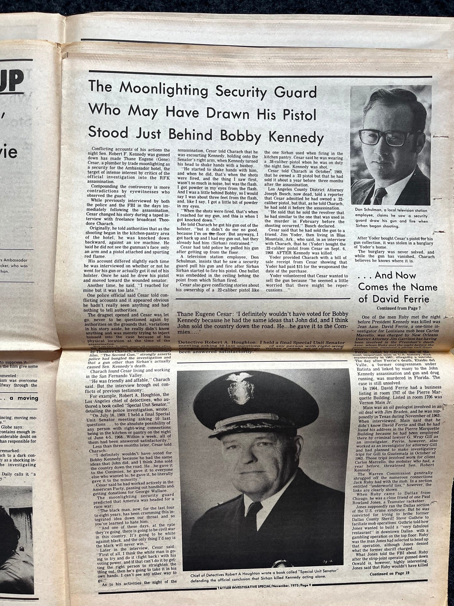 1970s RFK Assassination, Berkeley Tribe CounterCulture, Black Panther Party, Underground Newspaper, Vintage Newspaper, San Francisco