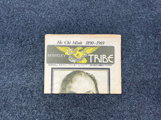 1970s Ho Chi Min Vietnam, Berkeley Tribe CounterCulture, Black Panther Party, Underground Newspaper, Vintage Newspaper, California