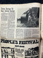 1970s Ho Chi Min Vietnam, Berkeley Tribe CounterCulture, Black Panther Party, Underground Newspaper, Vintage Newspaper, California