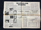 1970s Berkeley Tribe CounterCulture, Black Panther Party, Underground Newspaper, Vintage Newspaper, San Francisco California