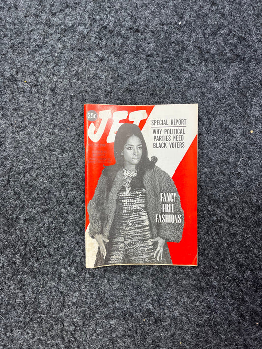Vintage 1970s JET Magazine - Black Soul Magazine, Black Political Movements Civil Rights Era, Vintage Magazines, Black Pinup Models