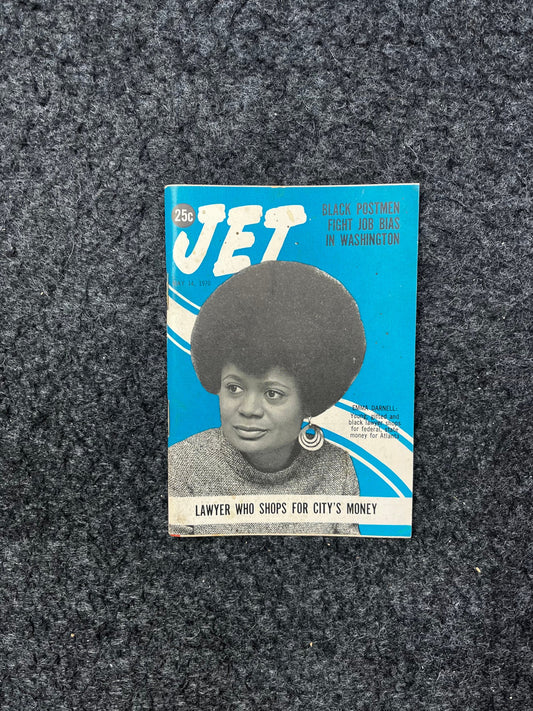 Vintage 1970s JET Magazine - Black Soul Magazine, Black Political Movements Civil Rights Era, Vintage Magazines, Black Pinup Models