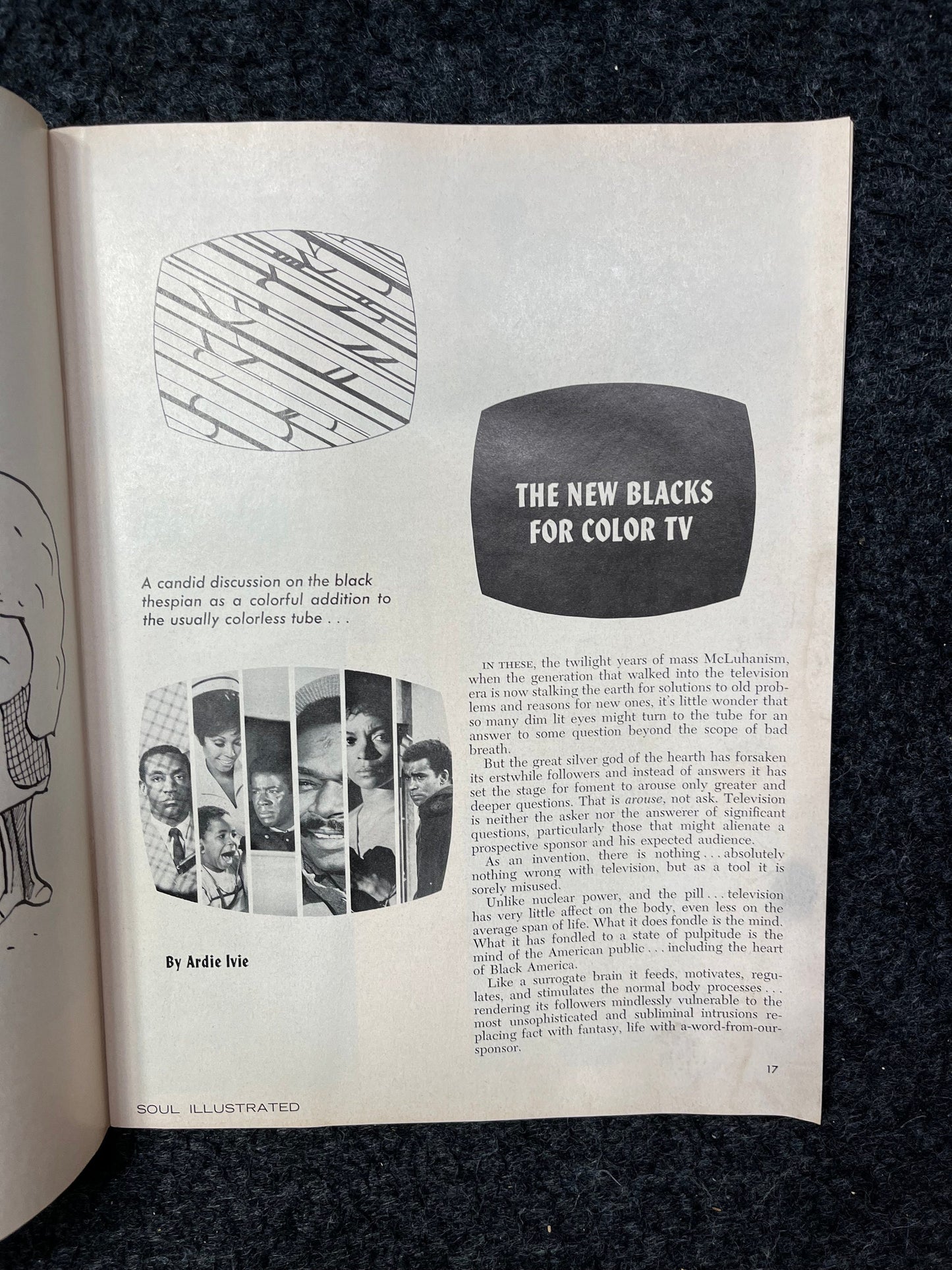 Vintage 1970s Soul Motown Magazine - Black Soul Magazine, Black Political Movements Civil Rights Era, Vintage Magazines, Black Pinup Models