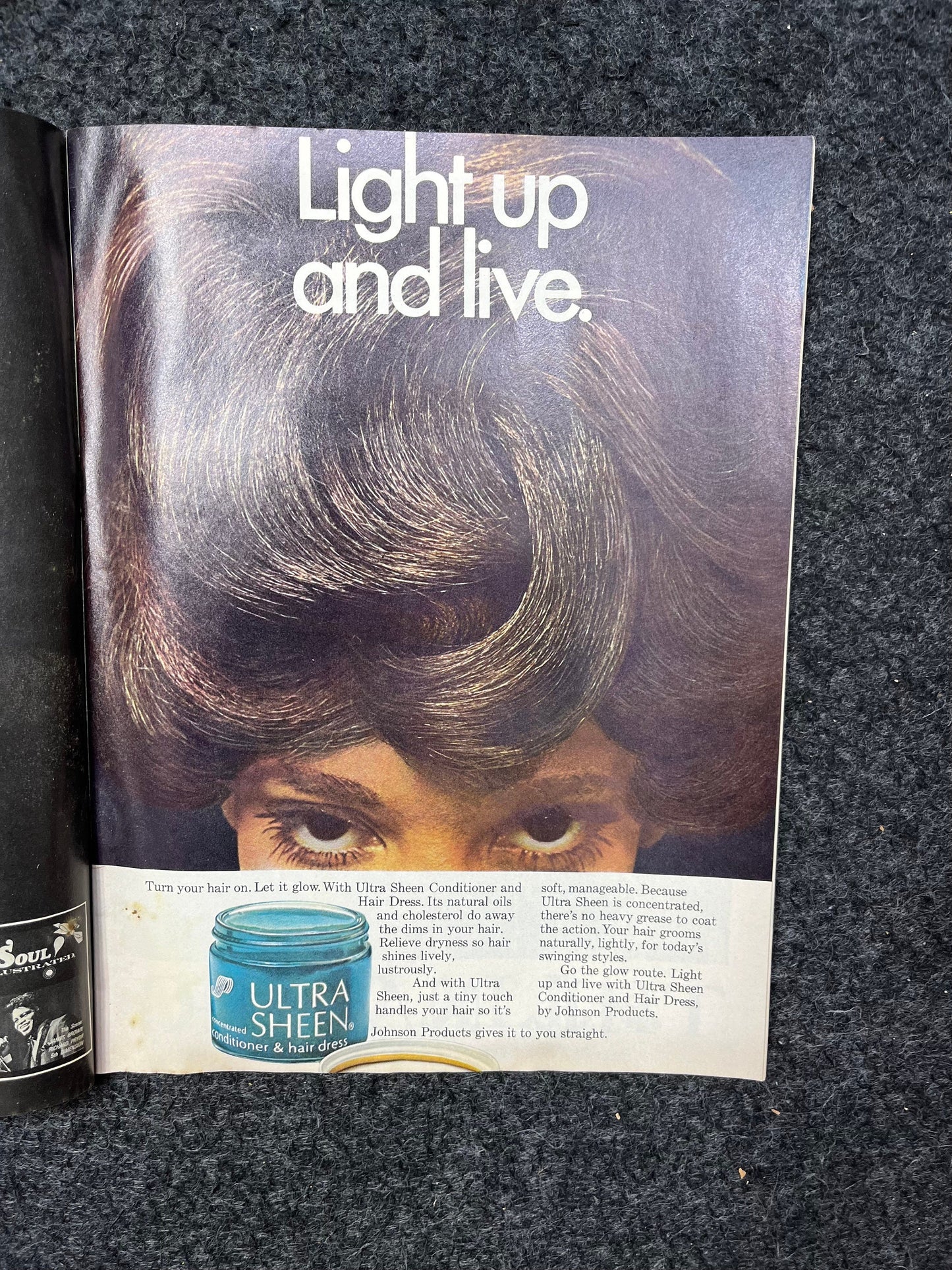 Vintage 1970s Soul Motown Magazine - Black Soul Magazine, Black Political Movements Civil Rights Era, Vintage Magazines, Black Pinup Models