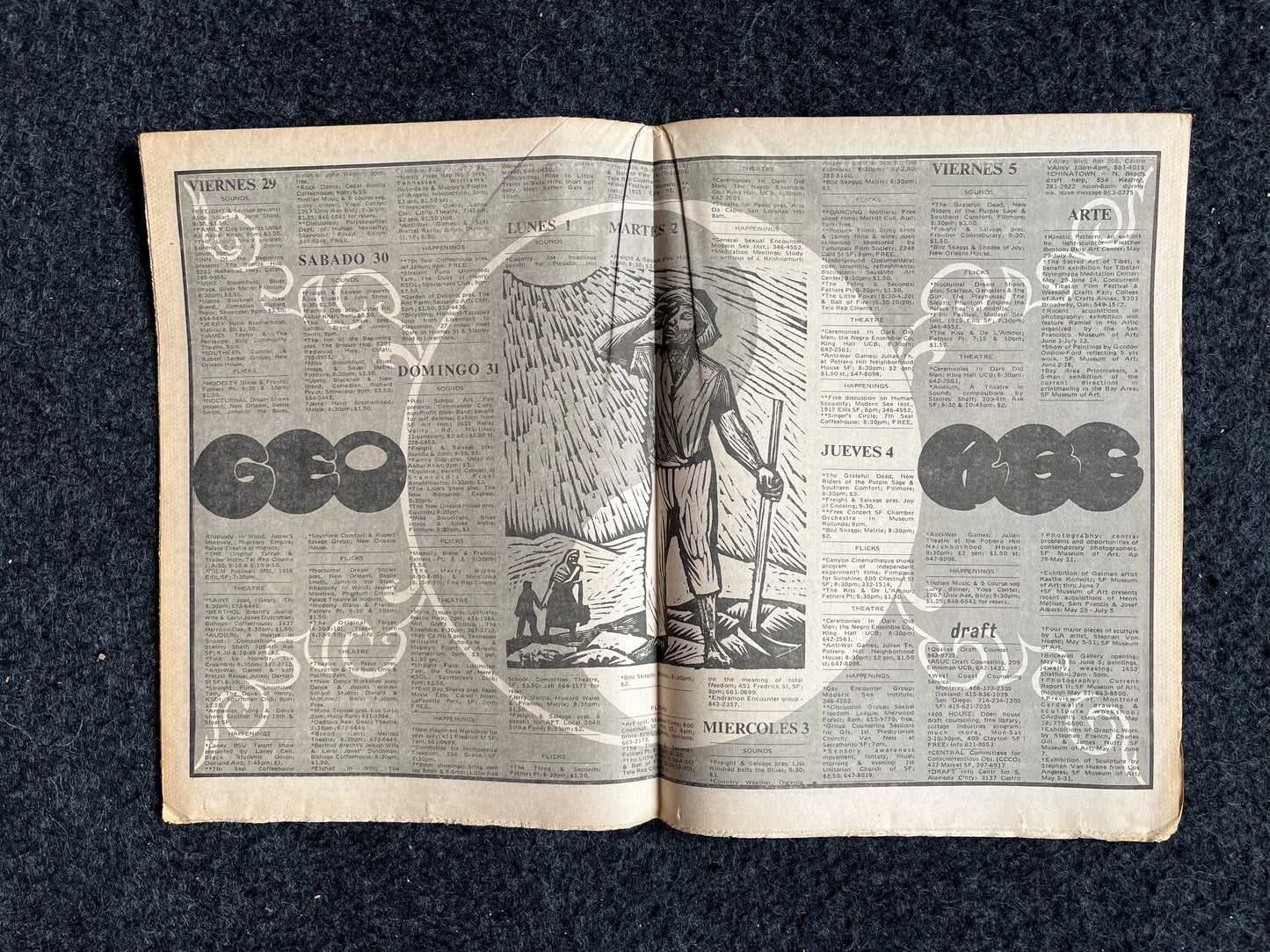 1970s Support for Vietcong CounterCulture Newspaper, Black Panther Party, Underground Far-Left Newspaper, Vintage Newspaper, Political Gifts
