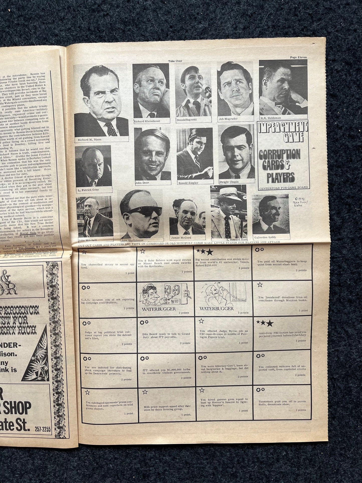 1970s Ho Chi Min Memorial Vietnam, Berkeley Tribe CounterCulture, Black Panther Party, Underground Newspaper, Vintage Newspaper, California