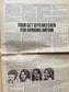 1970s Ho Chi Min Memorial Vietnam, Berkeley Tribe CounterCulture, Black Panther Party, Underground Newspaper, Vintage Newspaper, California