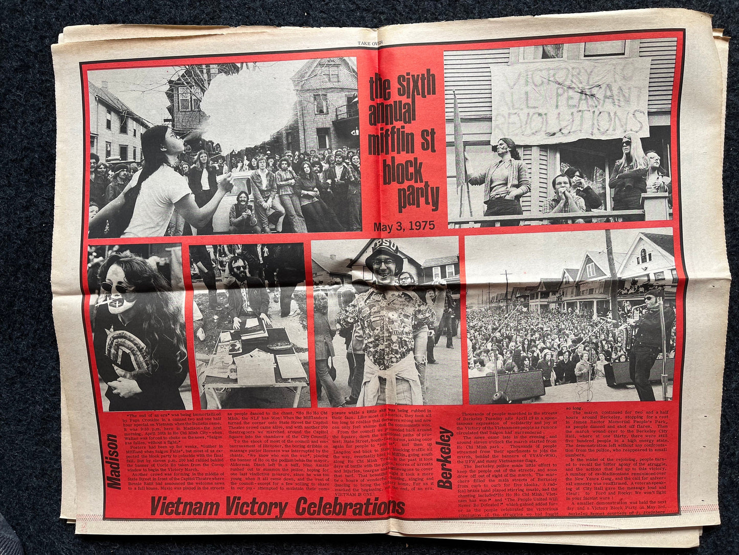 1970s Pro Castro Takeover CounterCulture Newspaper, Black Panther Party, Underground Left Newspaper, Vintage Newspaper, Political Gifts,