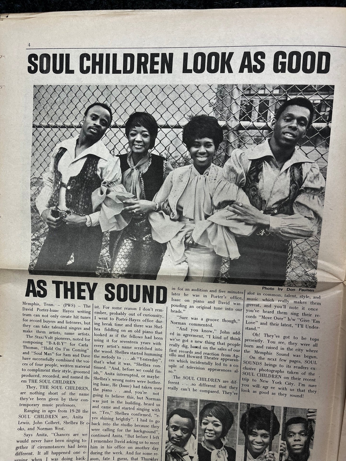 Vintage 1970s Soul Motown Magazine - Black Soul Magazine, Black Political Movements Civil Rights Era, Vintage Magazines, Black Pinup Models