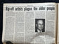 1970s CounterCulture LGBT Los Angeles Free Press, Black Panther Party, Underground Far-Left Newspaper, Vintage Newspaper, Original Newspaper