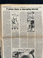 1970s CounterCulture LGBT Los Angeles Free Press, Black Panther Party, Underground Far-Left Newspaper, Vintage Newspaper, Original Newspaper
