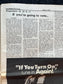 1970s CounterCulture LGBT Los Angeles Free Press, Black Panther Party, Underground Far-Left Newspaper, Vintage Newspaper, Original Newspaper